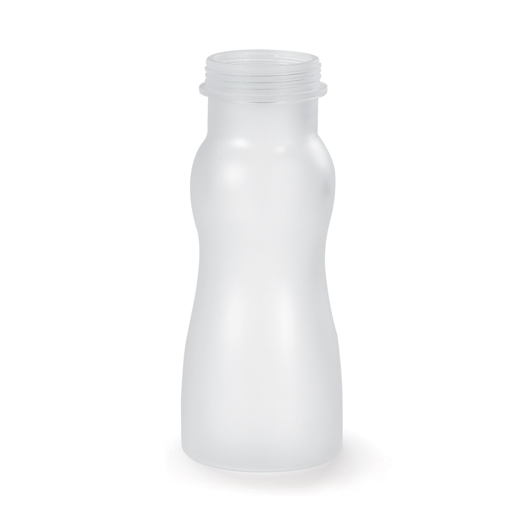 Choice 16 oz. Clear Wide Mouth Squeeze Bottle - 6/Pack