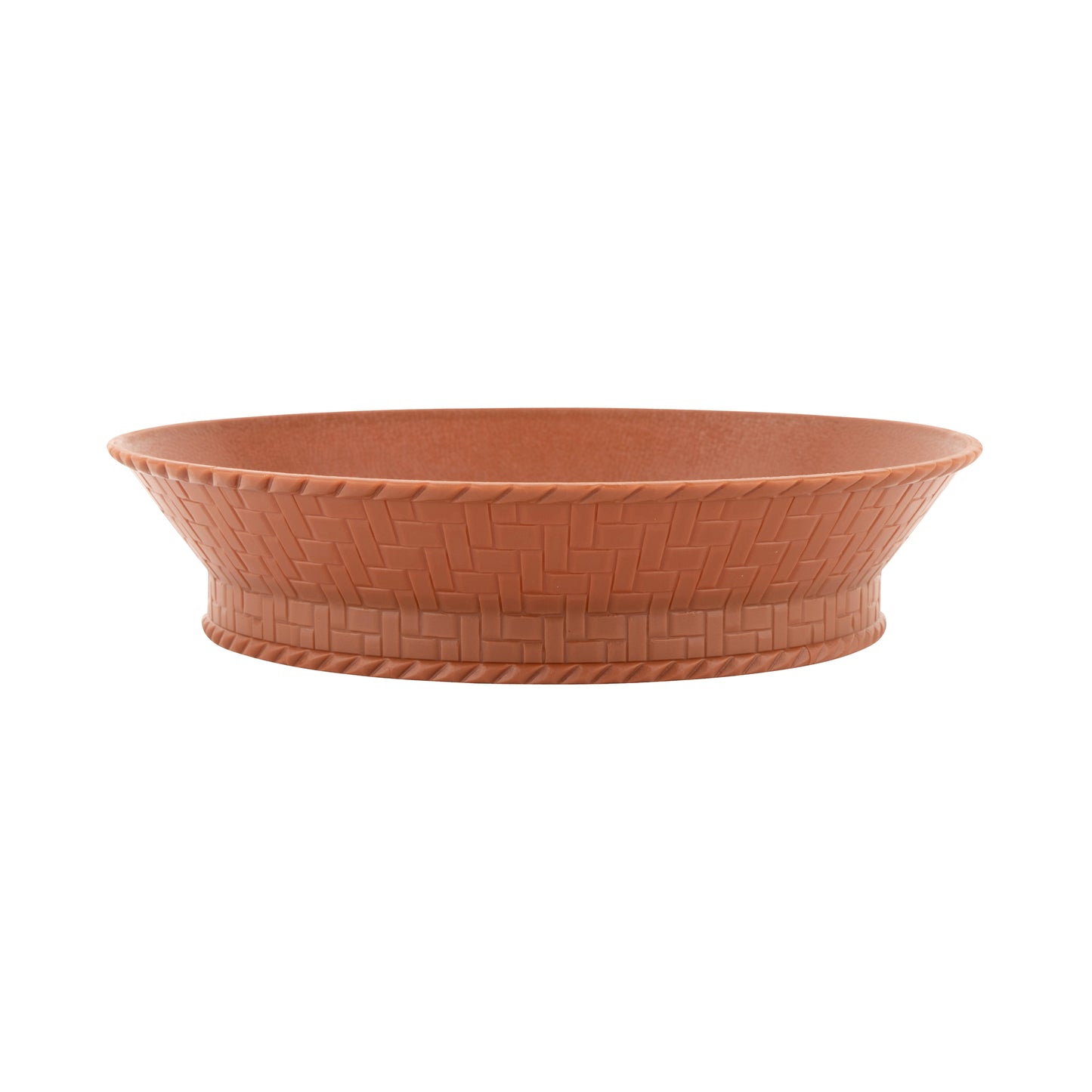 9" Round Basket w/Base, 1.25" Inside Depth