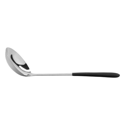 3 oz., 9.5" Stainless Steel Ladle w/ Mirror Finish and Cool-Grip Handle