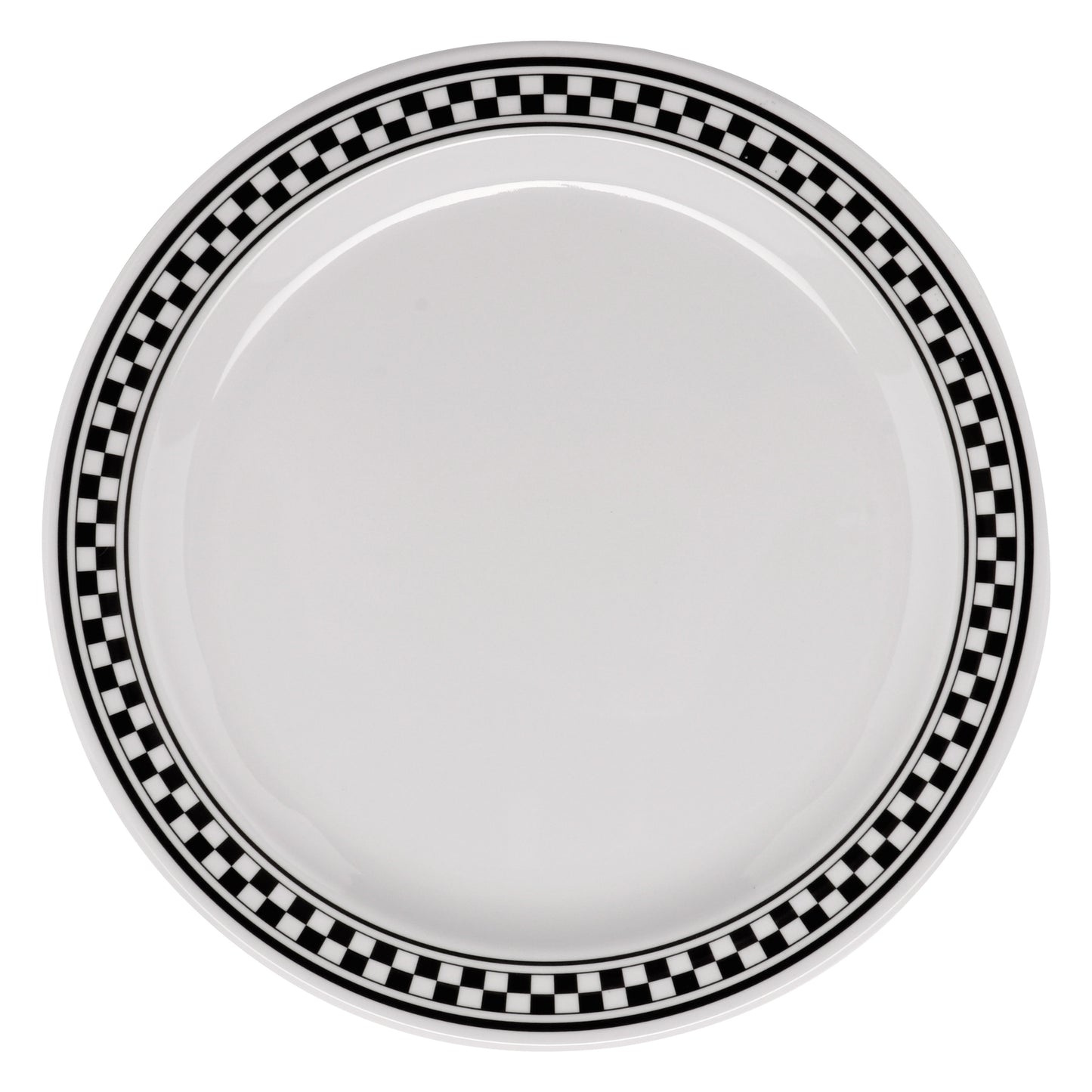 9" Wide Rim Plate (12 Pack)