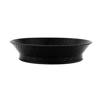 9" Round Basket w/Base, 1.25" Inside Depth (12 Pack)