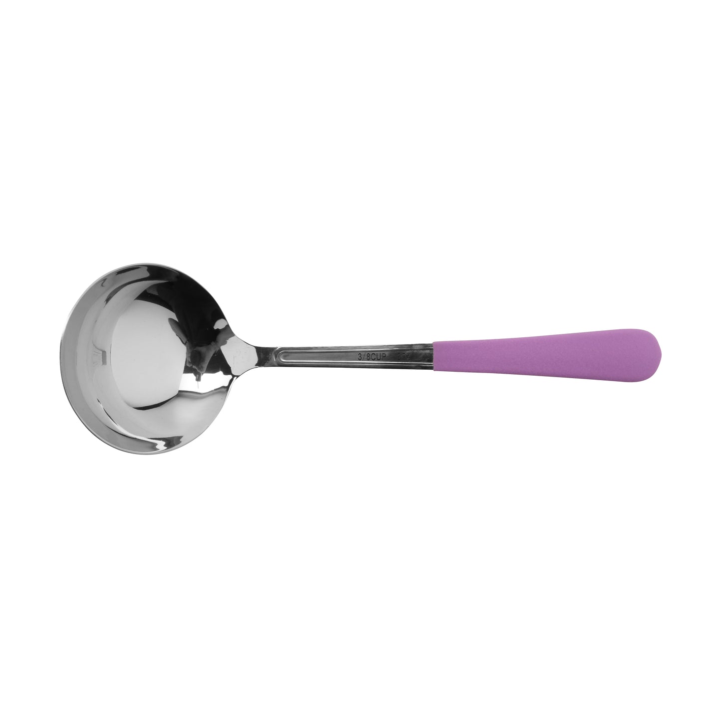 3 oz., 9.5" Stainless Steel Ladle w/ Mirror Finish and Cool-Grip Handle