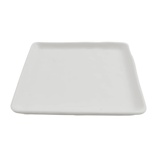 6" savor touch of honey square melamine plate, 6"L x 6"W x 0.56"H, GET, cheforward