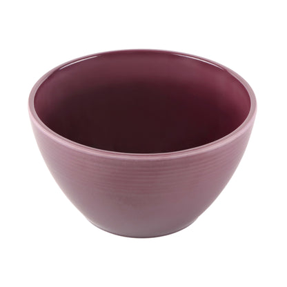 Melamine Round Bowl - Purple Glaze
