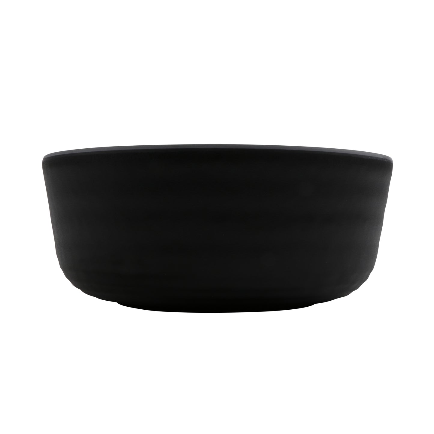 15 oz Soup/Salad Melamine Bowl (20 oz Rim Full), Glossy Gray inside/ Black Matte outside, GET. Roca. (12 Pack)