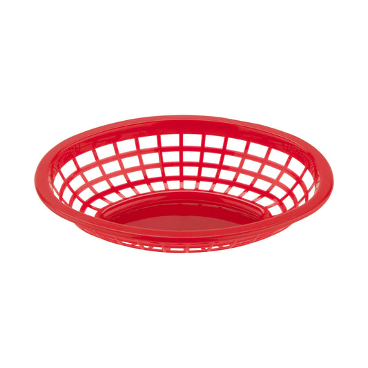 8" x 5.5" Oval Basket, 2" Deep (12 Pack)