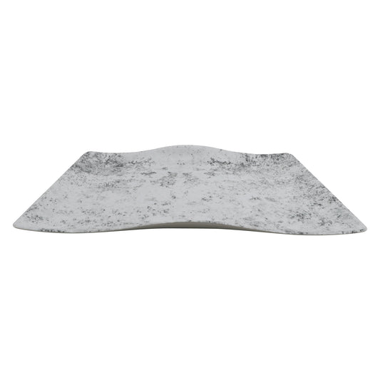 19.6" endure pebble rectangle buffet melamine platter (large), 19.6"L x 14"W x 2"H, GET, cheforward