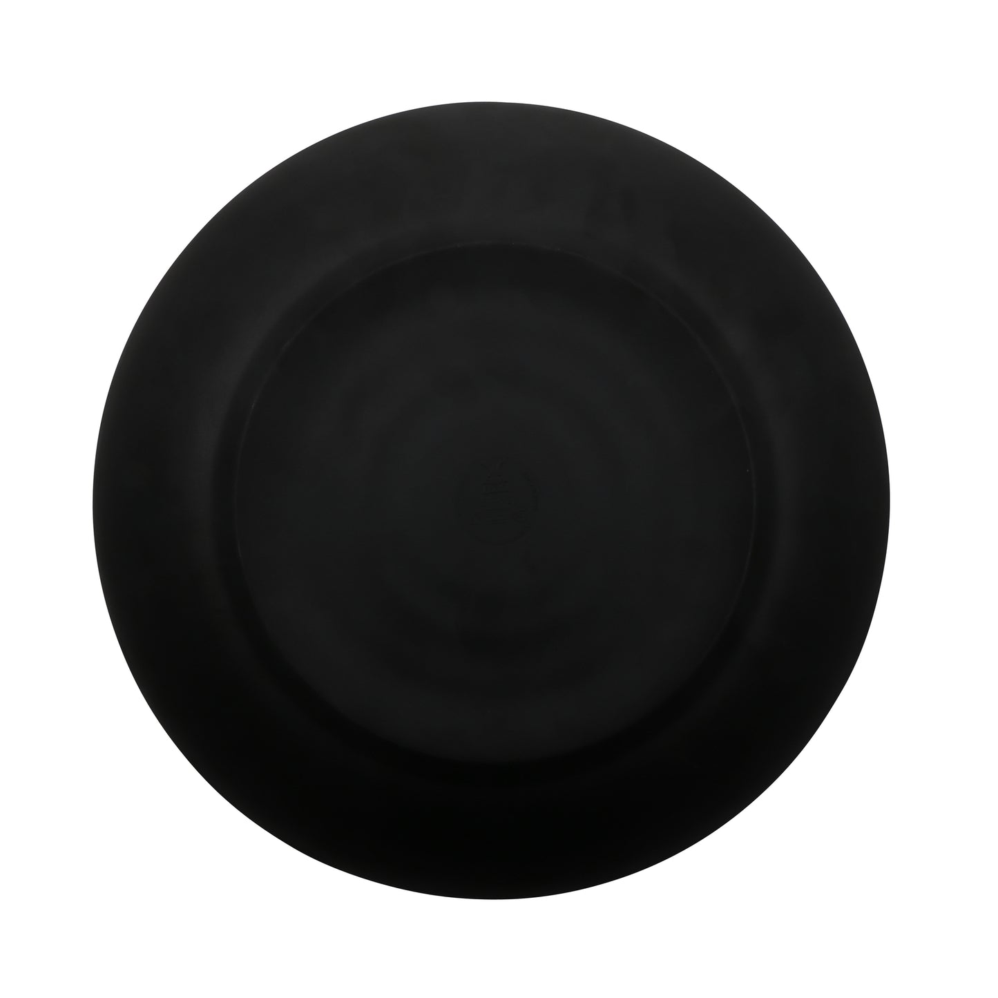 12" Melamine, Black, Round Dinner/Entree Plate, G.E.T. Nara (12 Pack)