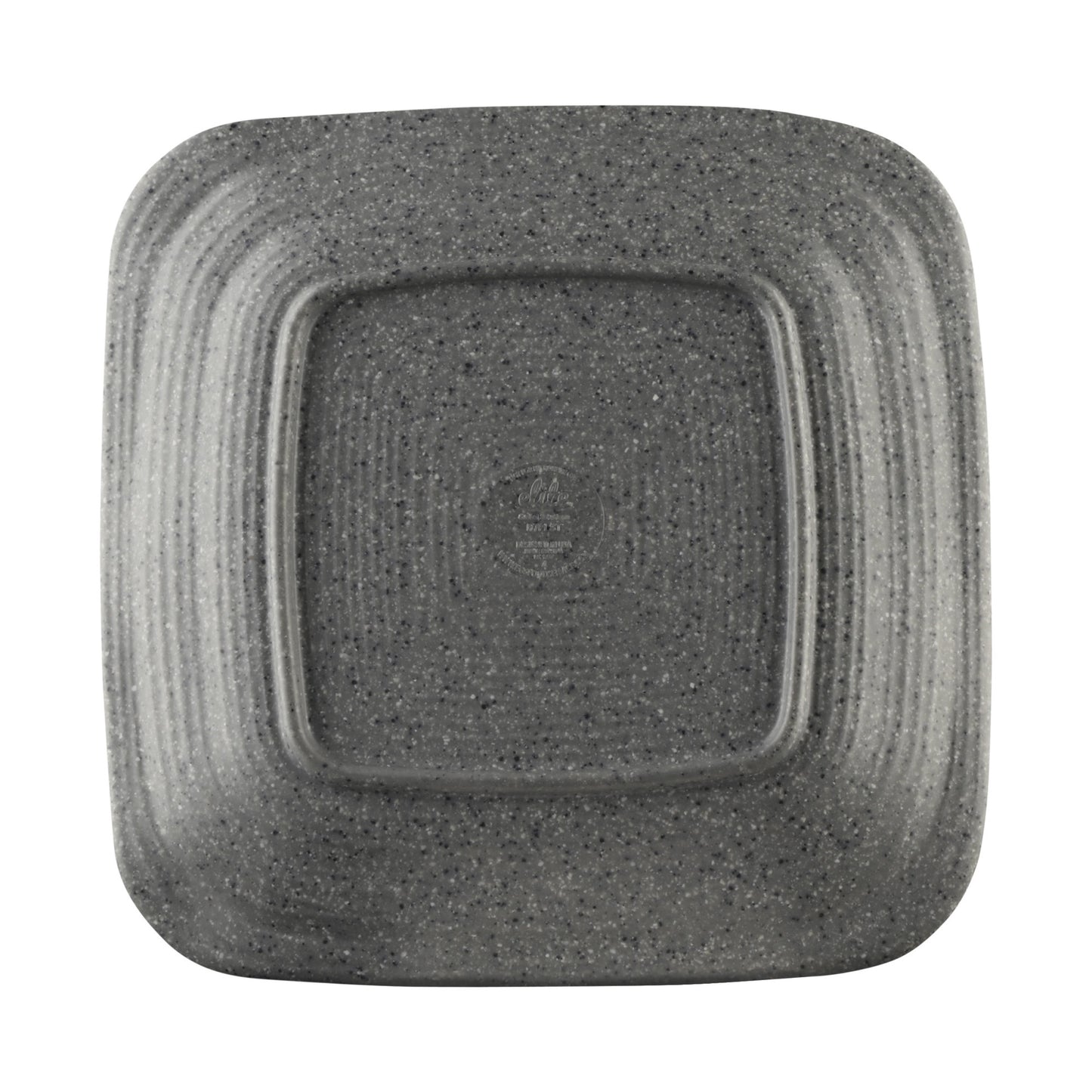 Melamine Irregular Square Plate - Granite Stone Design