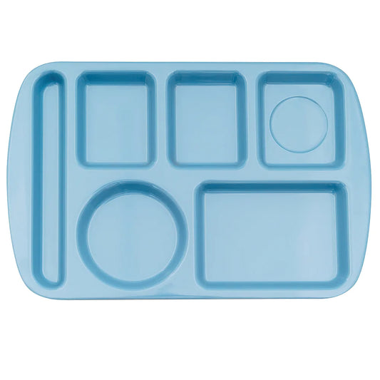 14.625" x 9.75" Left Handed 6-Compartment Tray, 0.875" Tall