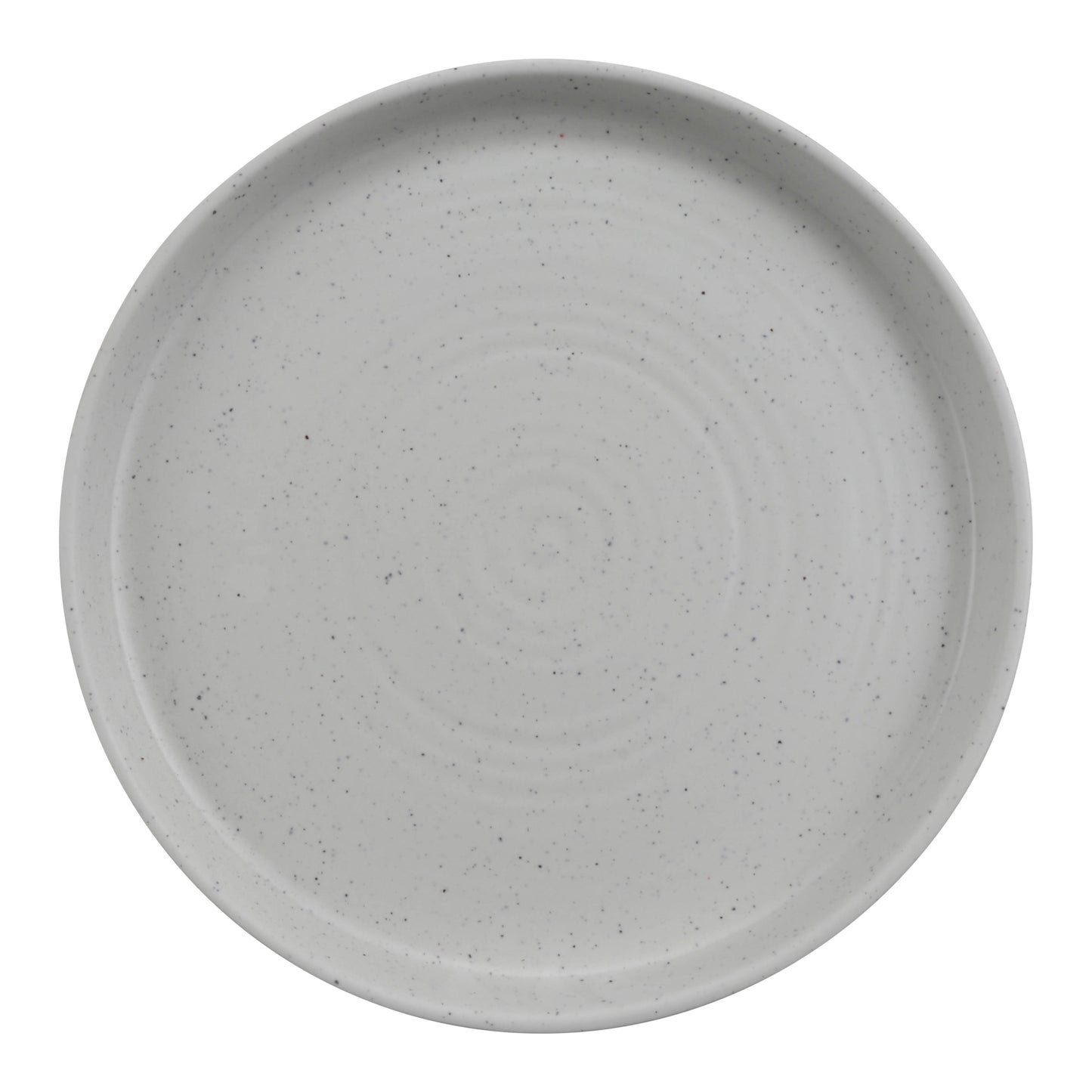 12" infuse stone natural black melamine plate with edge rim (large), 12"L x 12"W x 1.6"H, GET, cheforward