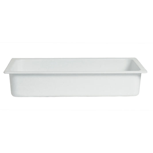 13.7 qt., 20.87" x 12.8" Full Size Deep Food Pan 1/1 x 4", 3.94" Deep