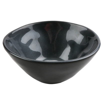 8 oz. Melamine, Irregular Bowl, (12 oz. rim-full) 5" dia., 2'' deep, Stardust. GET, Cosmo (12 Pack)