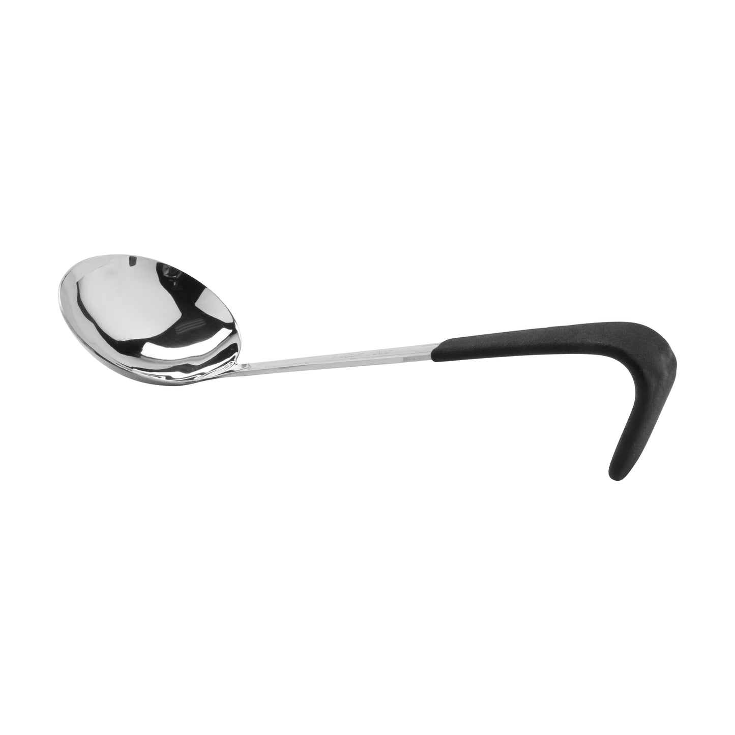 2 oz., 9.5" Stainless Steel Ladle w/ Mirror Finish and Cool-Grip Handle