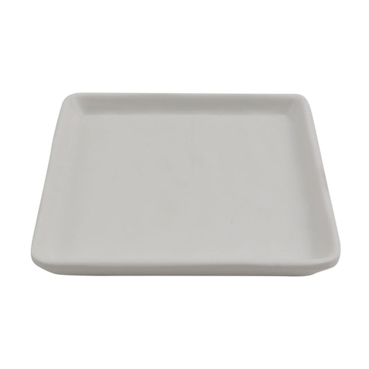 4" savor touch of honey square melamine plate, 4"L x 4"W x 0.5"H, GET, cheforward