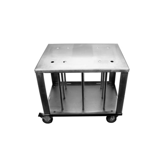 Strata Stack/Storage Cart, 30" x 22" x 25.5" H, 14 Gauge Stainless Steel, G.E.T. STRATA BUFFET SYSTEM ST11102001