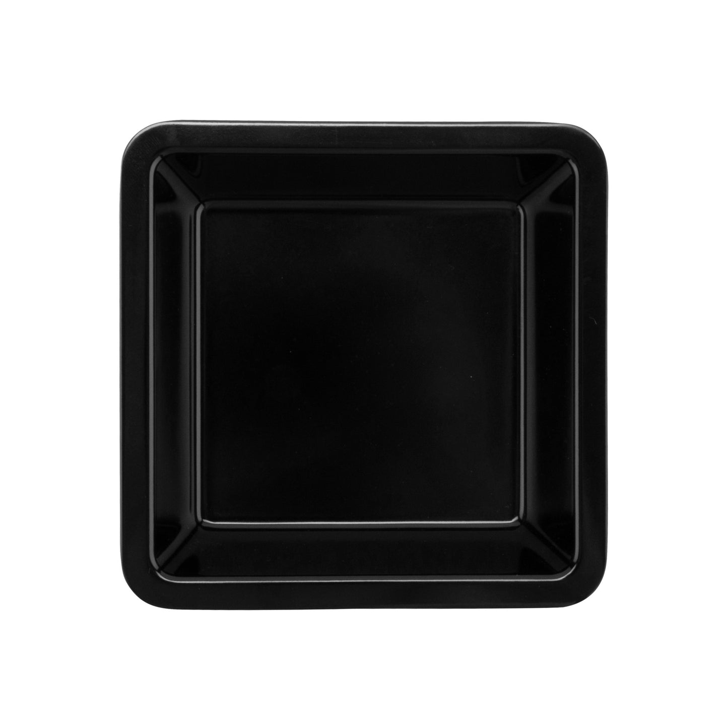 6 oz. (8 oz. Rim-Full), Square Black Side Dish, 4.5"L x 4.5"W x 1.25"H, GET, Milano