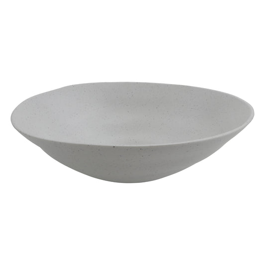 152 oz zeal stone natural oval melamine bowl (extra large), 18"L x 14"W x 6"H, GET, cheforward