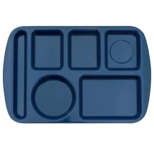 14.625" x 9.75" Left Handed 6-Compartment Tray, 0.875" Tall