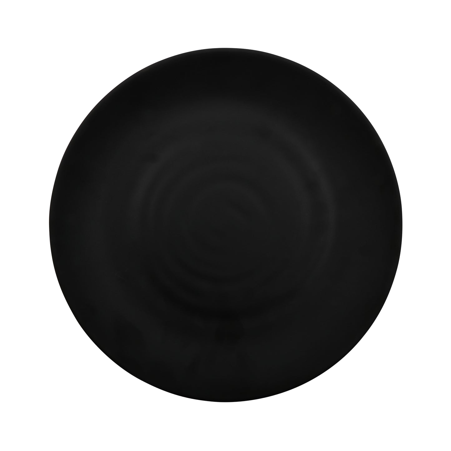 12" Melamine, Black, Round Dinner/Entree Plate, G.E.T. Nara (12 Pack)