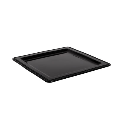 Melamine Square Plate - Black