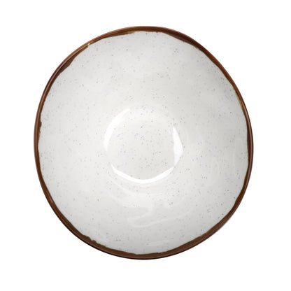 2 qt. Melamine, Round Large Entree Bowl, (2.1 qt. rim-full), 9" Top Dia., 4" Deep, G.E.T. Rustic Mill