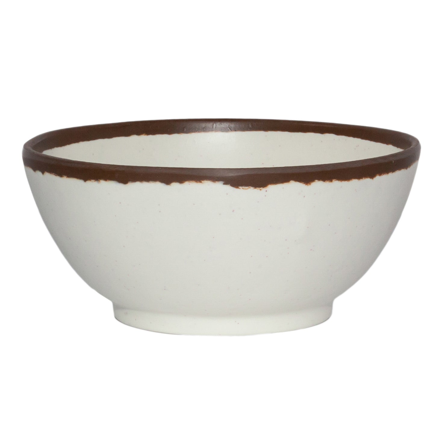 20 oz. Cream, Melamine, Round Entree Bowl, (28 oz. rim-full), 6.25" Top Dia., 2.75" H, G.E.T. Pottery Market Glazed (12 Pack)