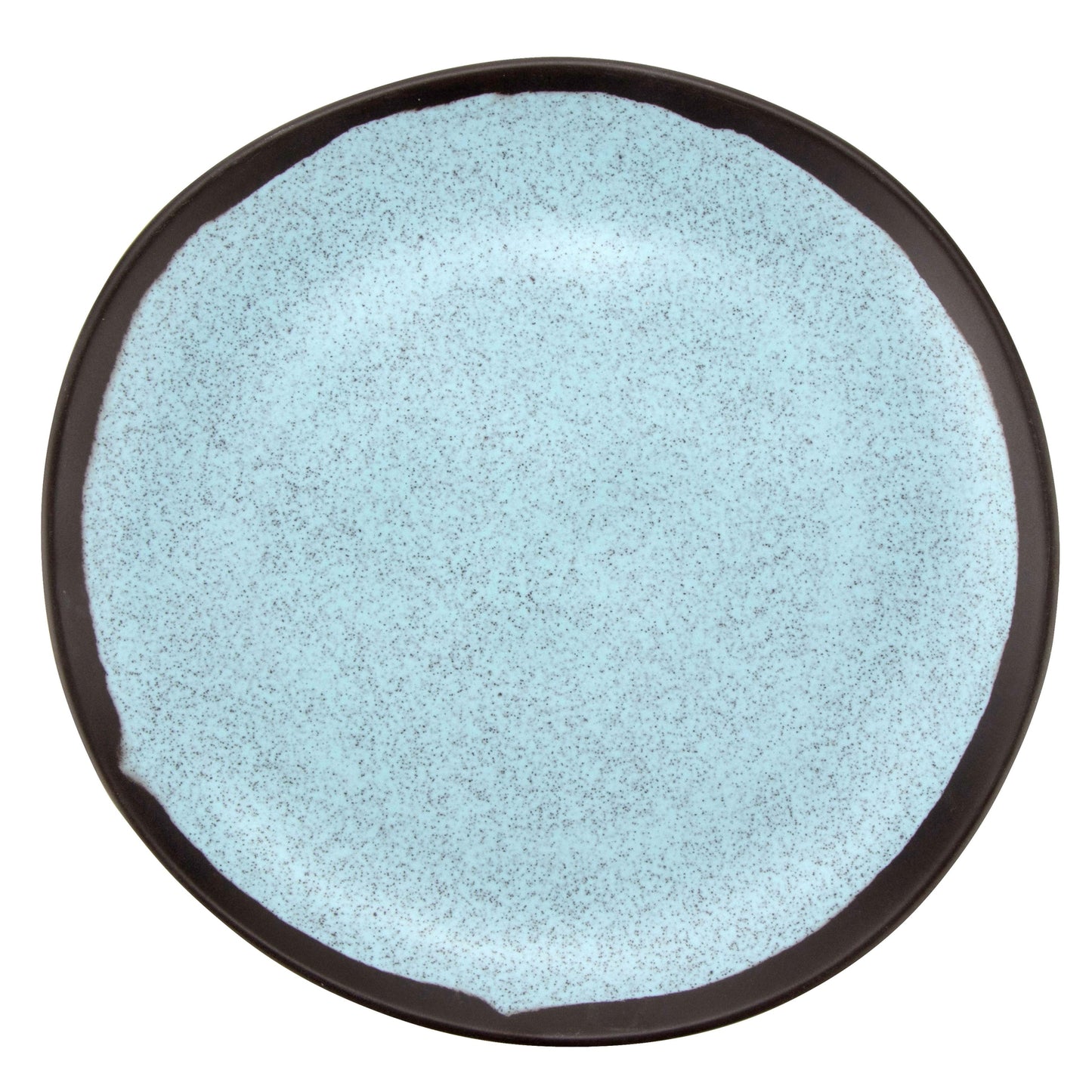 7" Speckled Grayish Blue, Melamine, Bread Plate, G.E.T. Pottery Market Matte (12 Pack)