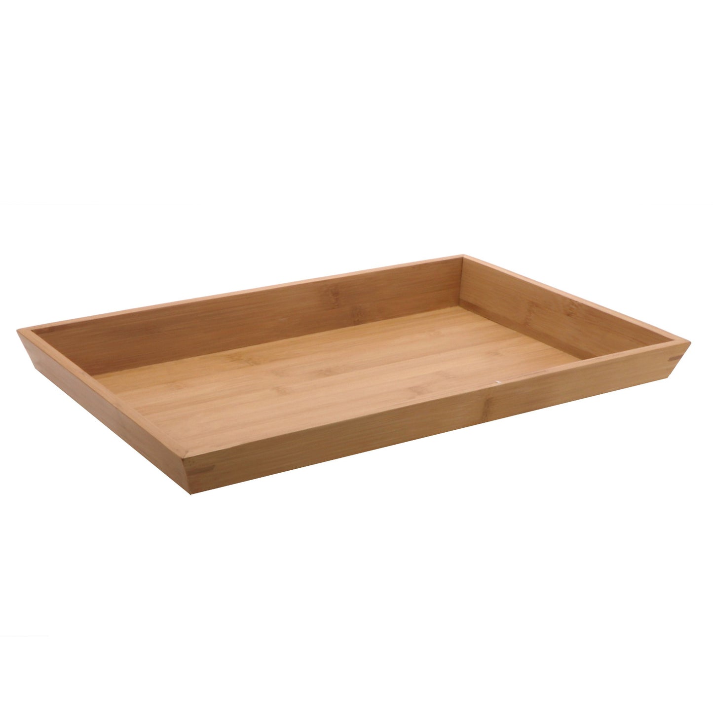 18" x 12" Bamboo Rectangular Tray, 2" deep (fits IR-900, IR-906, IR-907, IR-902)