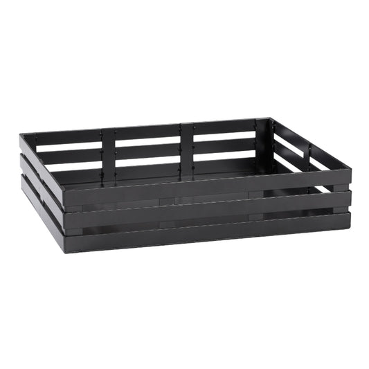 Half Size Metal Crate Frame for Bread Cutting Board, 13.25" x 10.75", 3" tall (fits BCB-HSLOT, BCB-HSLD Bread Cutting Board)