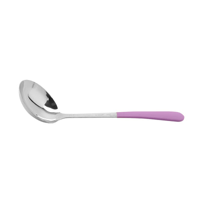 3 oz., 9.5" Stainless Steel Ladle w/ Mirror Finish and Cool-Grip Handle