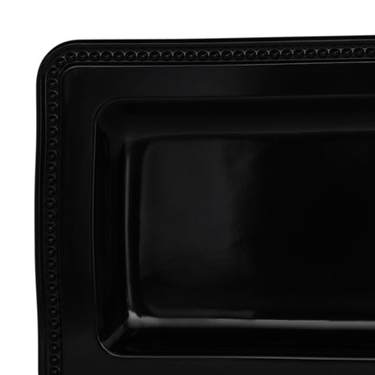 Melamine Rectangular Tray - Black