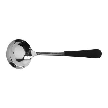 3 oz., 9.5" Stainless Steel Ladle w/ Mirror Finish and Cool-Grip Handle