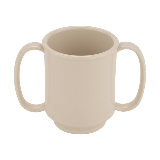 8 oz. (10 oz. Rim-Full), 3.25" Two Handle Mug, 3.75" Deep (12 Pack)