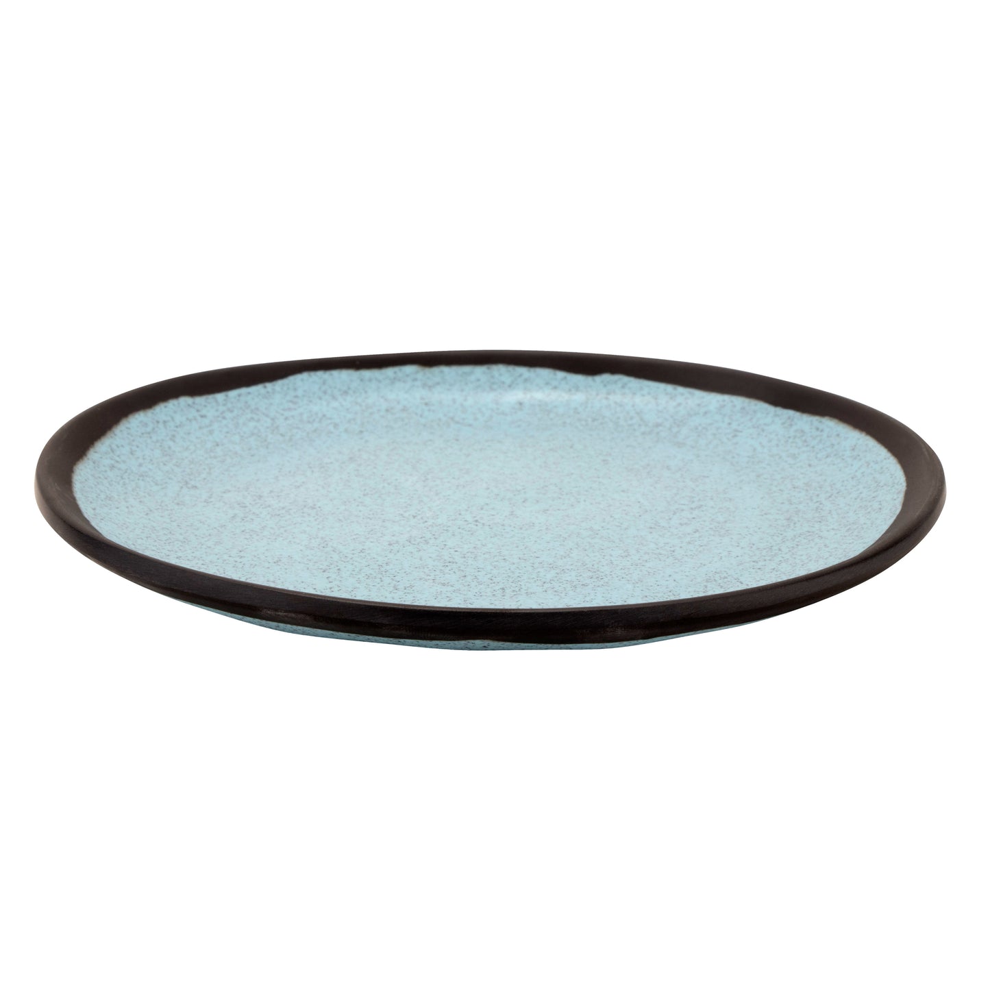 7" Speckled Grayish Blue, Melamine, Bread Plate, G.E.T. Pottery Market Matte (12 Pack)