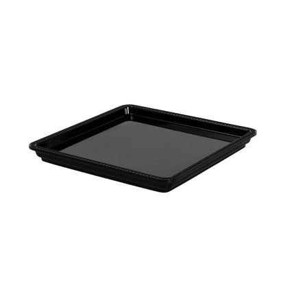 Melamine Square Tray - Black