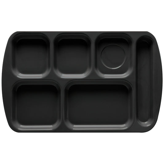 15.5" x 9.875" Right Handed 6-Compartment Tray, 0.875" Tall