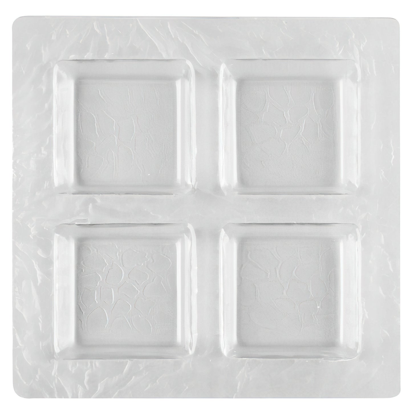 11.5" Plastic 4-Compartment Tray