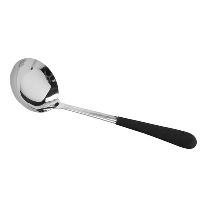 3 oz., 9.5" Stainless Steel Ladle w/ Mirror Finish and Cool-Grip Handle