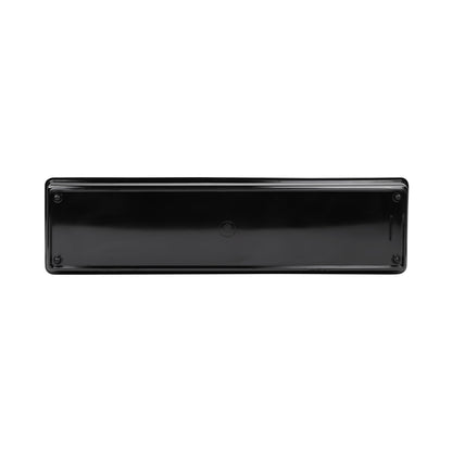 Melamine Rectangular Beaded Edge Tray - Black