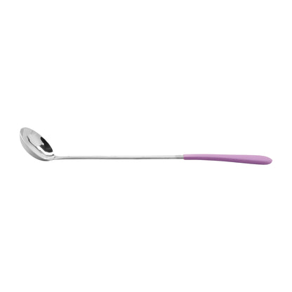 1 oz., 12.5" Stainless Steel Ladle w/ Mirror Finish and Cool-Grip Handle