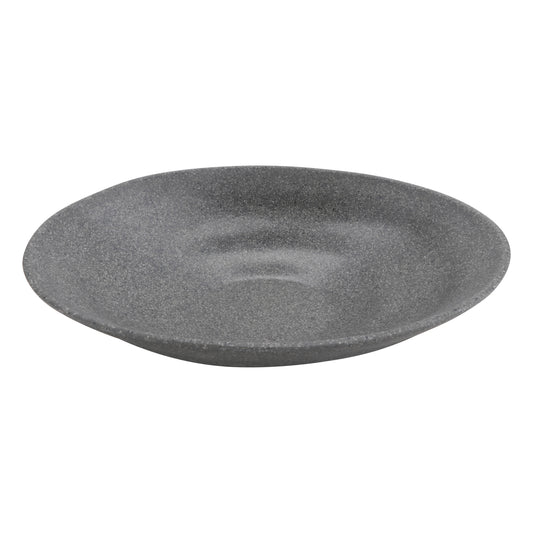 13" Stone Grey Oval Bowl 13"L x 11"W x 3"H, GET, Cheforward