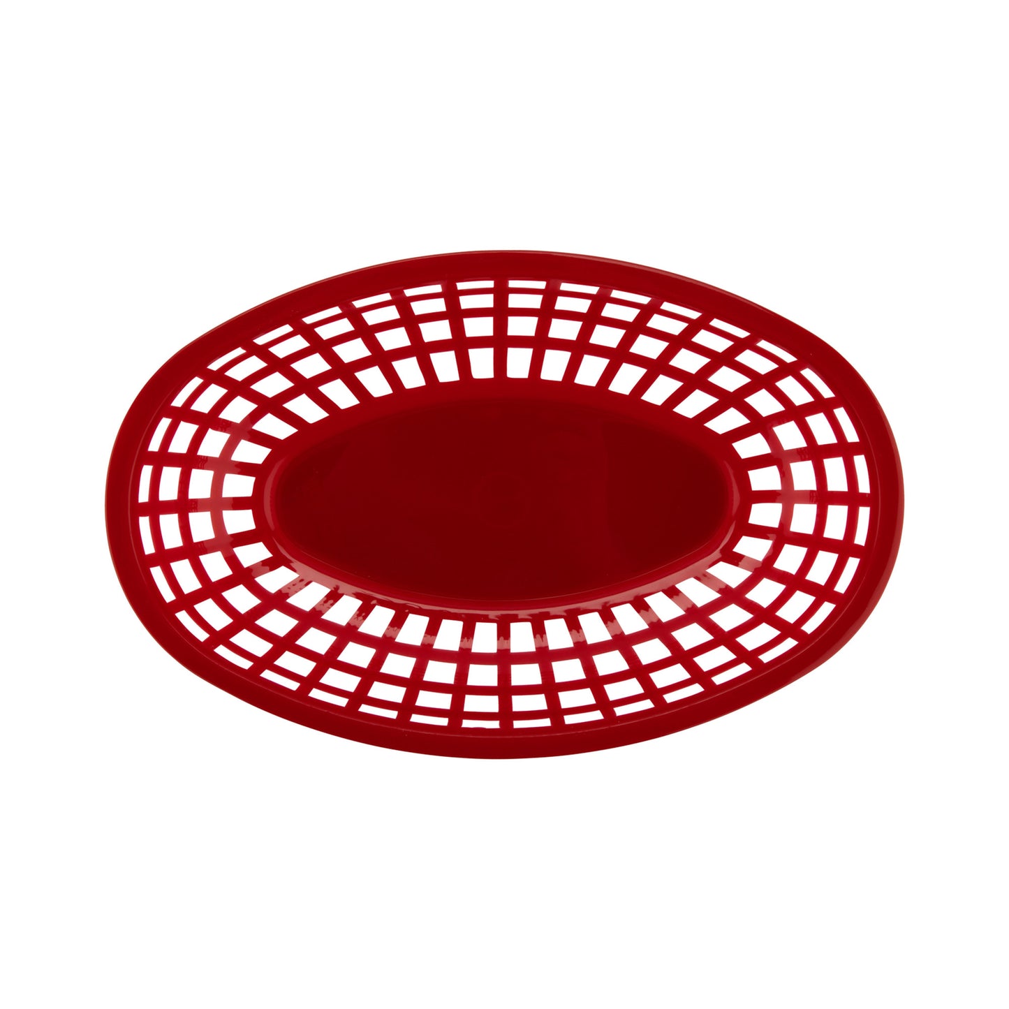 9.5" x 6" Oval Basket, 2" Deep (12 Pack)