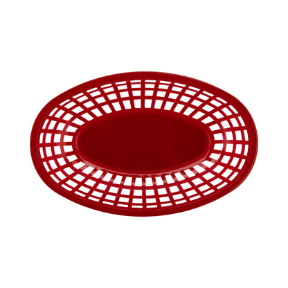 9.5" x 6" Oval Basket, 2" Deep (12 Pack)