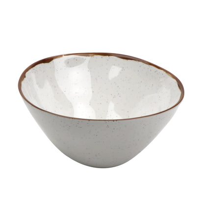 2 qt. Melamine, Round Large Entree Bowl, (2.1 qt. rim-full), 9" Top Dia., 4" Deep, G.E.T. Rustic Mill