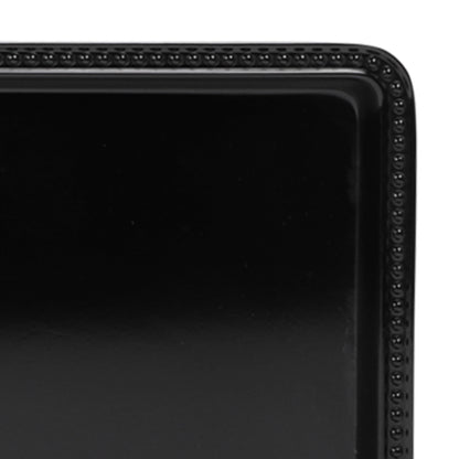 Melamine Rectangular Beaded Edge Tray - Black