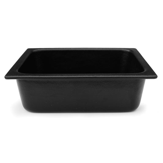 6.3 qt., 10.43" x 12.8" Half Size Deep Food Pan 1/2 x 4", 3.94" Deep