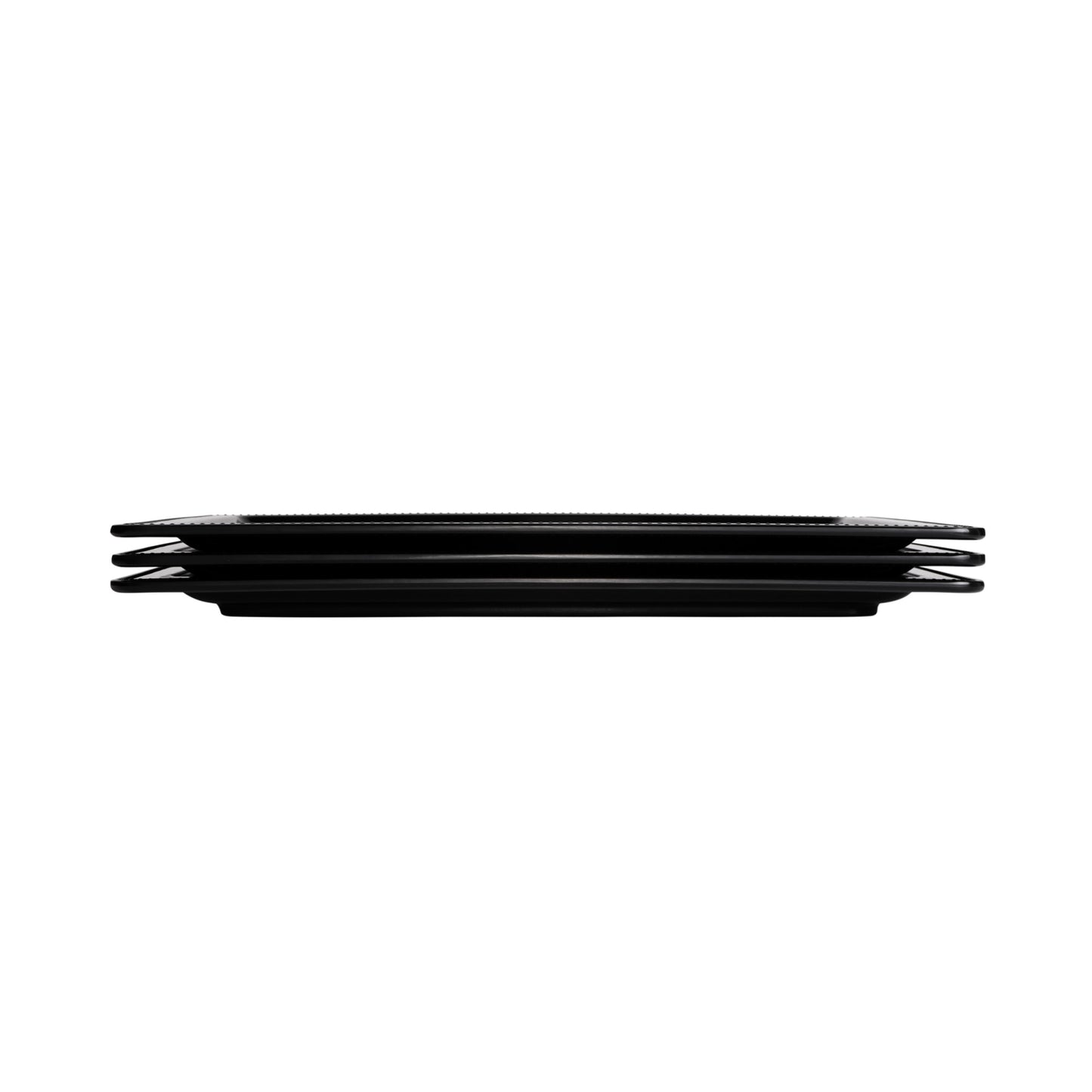 Melamine Rectangular Tray (Fits M74P Pedestal) - Black