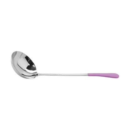 6 oz., 12.5" Stainless Steel Ladle w/ Mirror Finish and Cool-Grip Handle