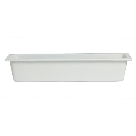 3.6 qt., 20.67" x 6.3" Half Size Long Deep Food Pan 2/4 x 4", 3.94" Deep